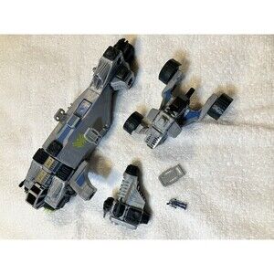 Hasbro Snap Ships Build To Battle Toys Gladius AC-75 Drop Ship - INCOMPLETE